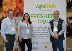 Narciso Vivot, Amy Tranzillo and Kim Bui with AgroFresh.